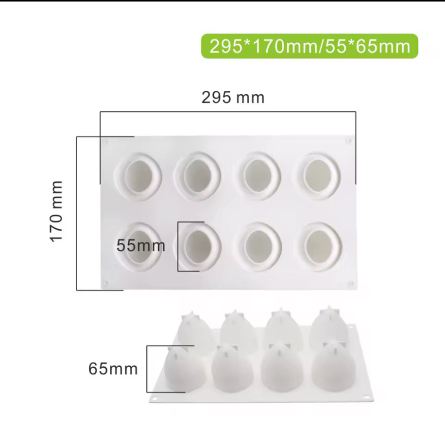 Büyük çilek kalıbı ML-10