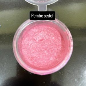 pembe renk sedef toz boya