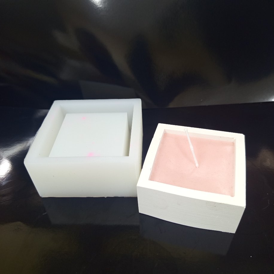 7.50X7.50cm kare sukulent kalıbı KTL-54